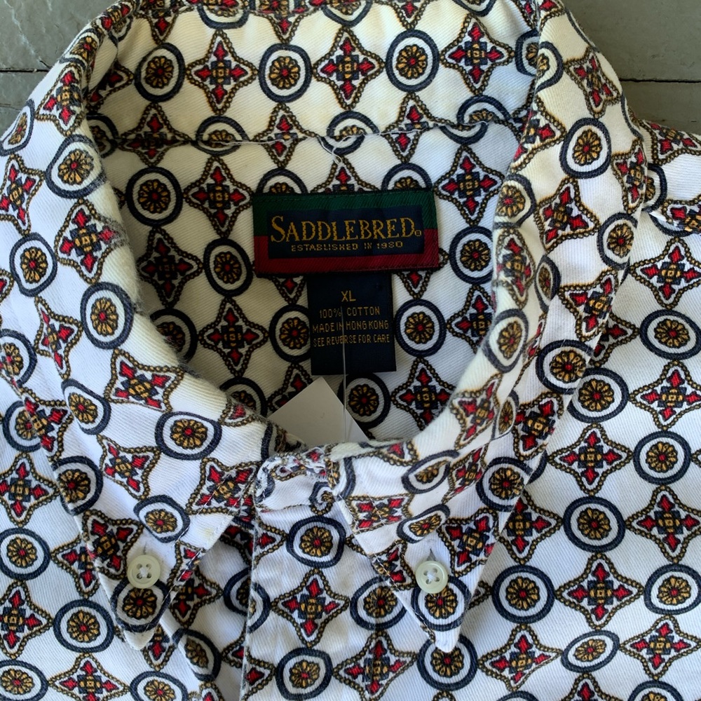 Vintage Saddlebred Button Shirt